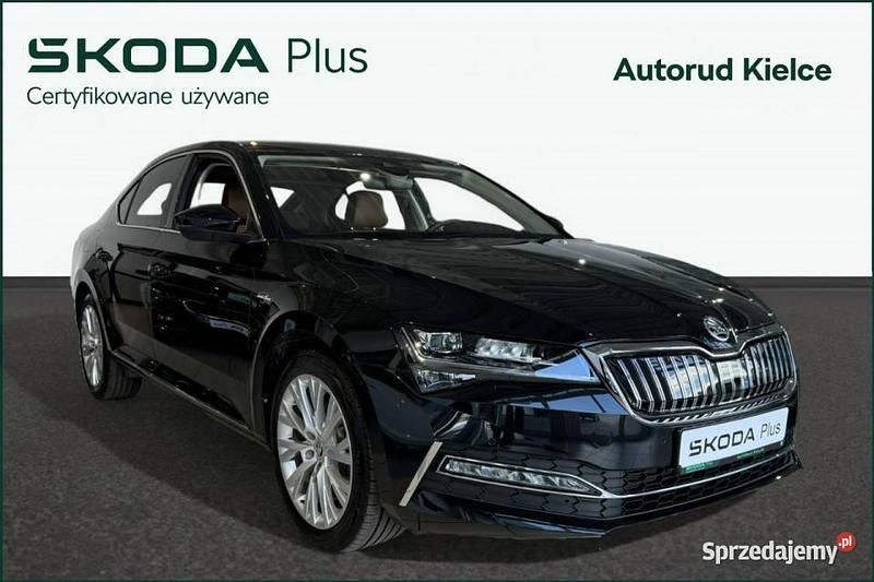 Czarny Używany 2023 Skoda Superb LAURIN & KLEMENT Sedan/Limuzyna | 143 900 zł (Super Cena) - Obraz 1/4