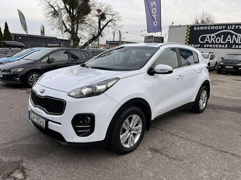 Biały Używany 2017 Kia Sportage SUV | 44 999 zł (Super Cena) - Obraz 1/4