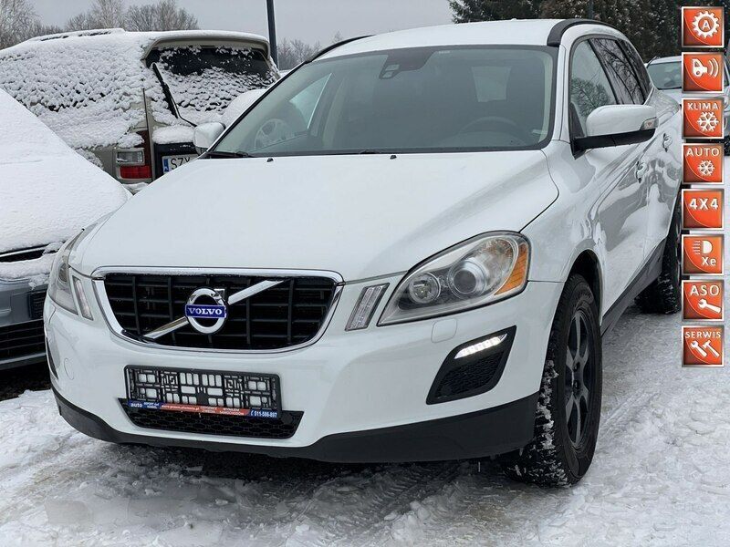 Biały Używany 2011 Volvo XC60 SUV | 25 900 zł - Obraz 1/4