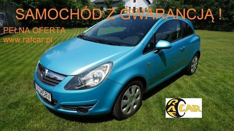 Używany Opel Corsa 100 KM (73 kW) 2010 Niebieski Hatchback