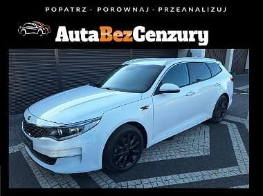 Biały Używany 2018 Kia Optima 2 Kombi | 62 900 zł (Dość drogi) - Obraz 1/4
