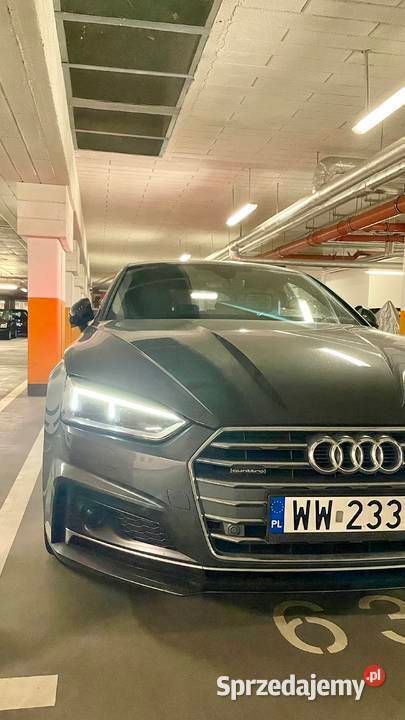 Grafitowy Używany 2017 Audi A5 Sportback S-Line Sedan/Limuzyna | 135 999 zł - Obraz 1/4