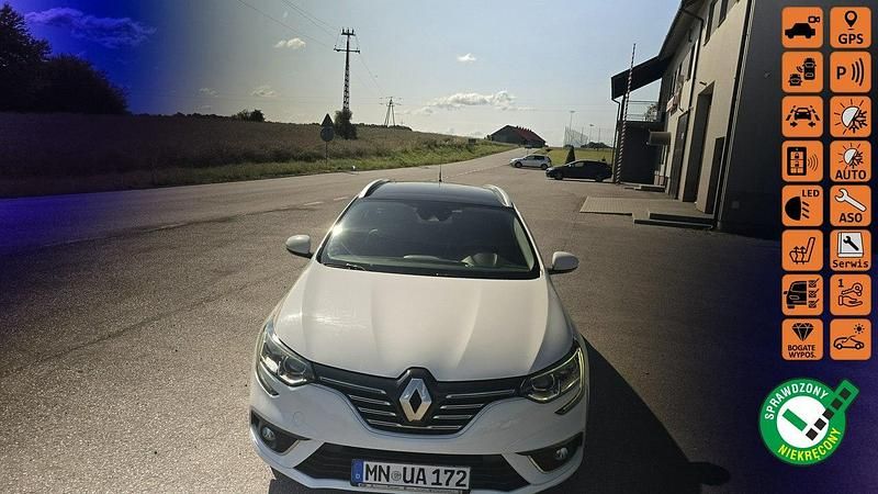 Biały Używany 2017 Renault Mégane GrandTour Kombi | 40 900 zł (Dość drogi) - Obraz 1/4