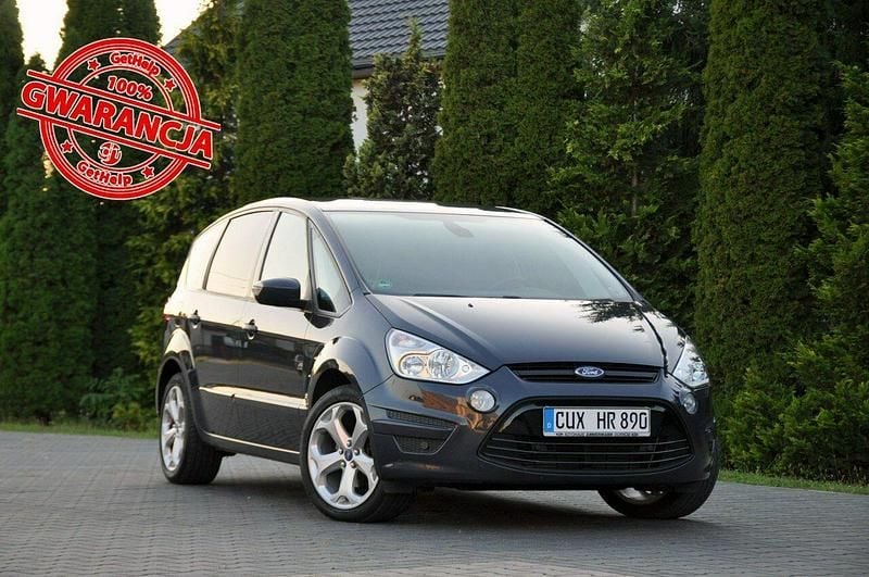 Szary Używany 2012 Ford S-MAX S Minivan | 29 900 zł (Dobra cena) - Obraz 1/4