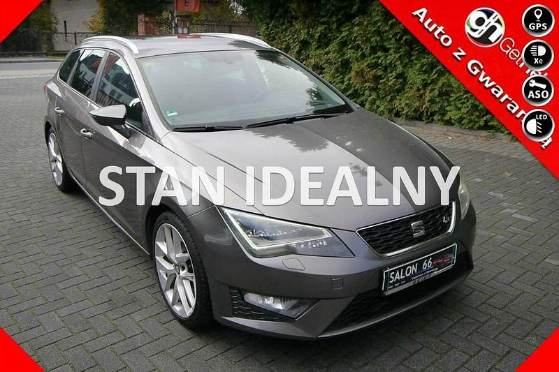 Brązowy Używany 2013 Seat Leon FR Hatchback | 38 900 zł (Dobra cena) - Obraz 1/4