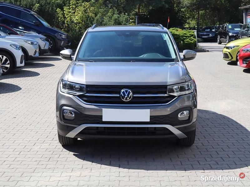 Szary Używany 2021 VW T-Cross SUV | 77 999 zł (Uczciwa cena) - Obraz 1/4