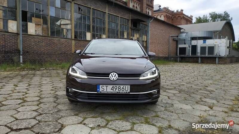 Bordowy Używany 2018 VW Golf VII Sedan/Limuzyna | 75 900 zł (Drogi) - Obraz 1/4