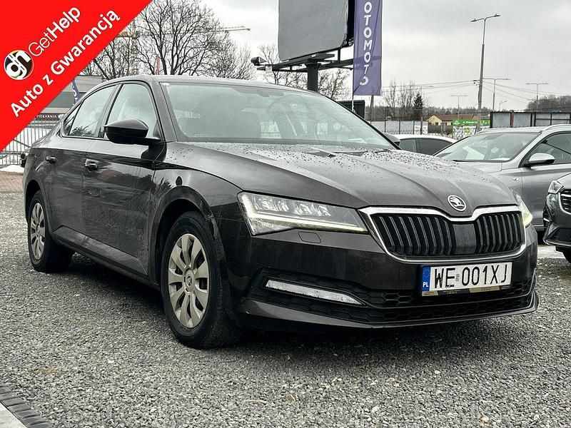 Brązowobeżowy Używany 2019 Skoda Superb Hatchback | 69 900 zł (Uczciwa cena) - Obraz 1/3