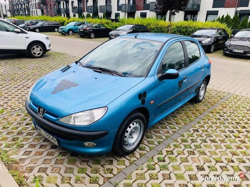 Niebieski Używany 1999 Peugeot 206 Hatchback | 3499 zł (Uczciwa cena) - Obraz 1/4