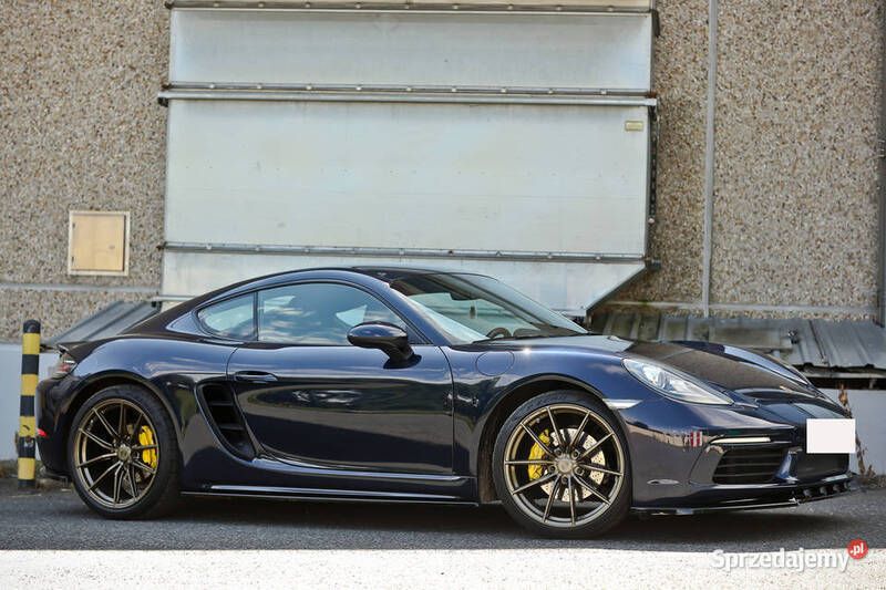 Granatowy Używany 2016 Porsche 718 Cayman Coupe | 199 000 zł - Obraz 1/4