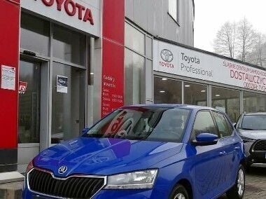 Niebieski Używany 2019 Skoda Fabia Ambition Hatchback | 43 800 zł (Drogi) - Obraz 1/4