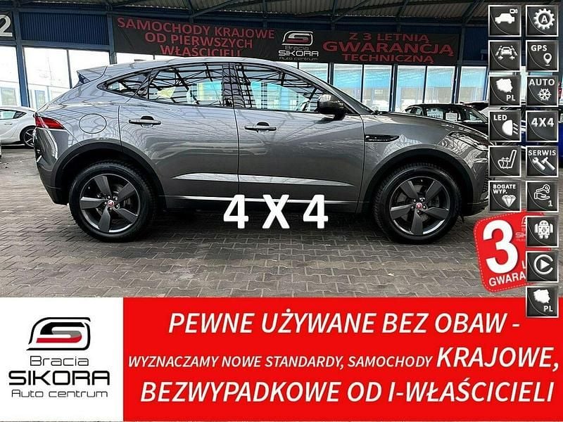 Czarny Używany 2020 Jaguar E-Pace Chequered Flag SUV | 109 901 zł (Uczciwa cena) - Obraz 1/4