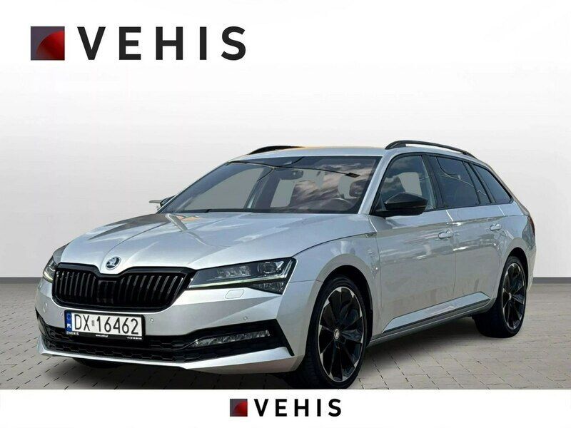 Szary Używany 2020 Skoda Superb Sedan/Limuzyna | 110 659 zł (Uczciwa cena) - Obraz 1/4