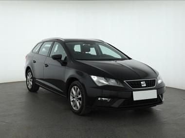 Czarny Używany 2018 Seat Leon Kombi | 51 999 zł (Uczciwa cena) - Obraz 1/4
