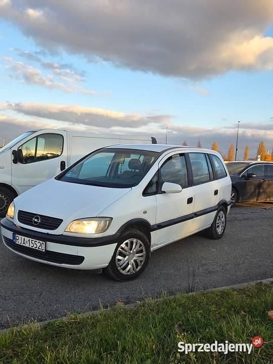 Biały Używany 1999 Opel Zafira Hatchback | 1650 zł (Dobra cena) - Obraz 1/3