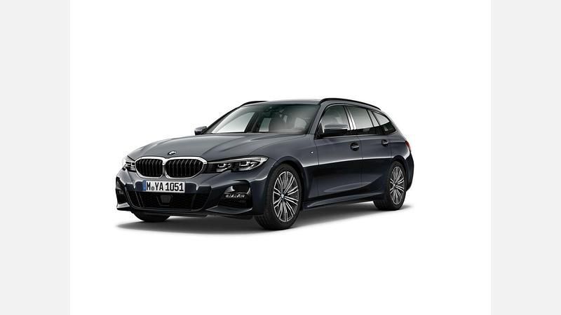 Mineral grey metallic metalizowany Używany 2021 BMW 320 Shadowline Kombi | 134 900 zł (Uczciwa cena) - Obraz 1/3