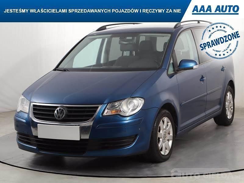 Używany VW Touran 140 KM (102 kW) 2007 Błękitny Minivan