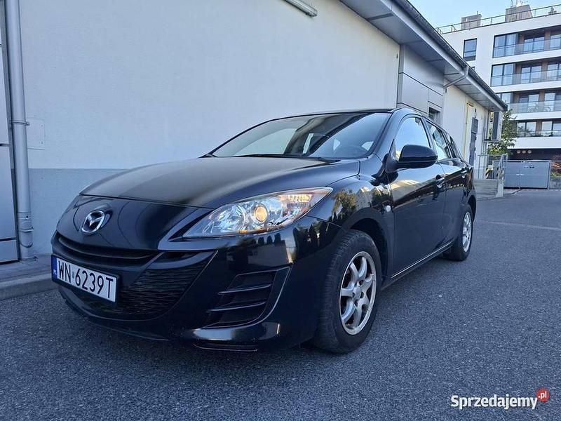 Czarny Używany 2009 Mazda 3 Hatchback | 18 500 zł (Drogi) - Obraz 1/4