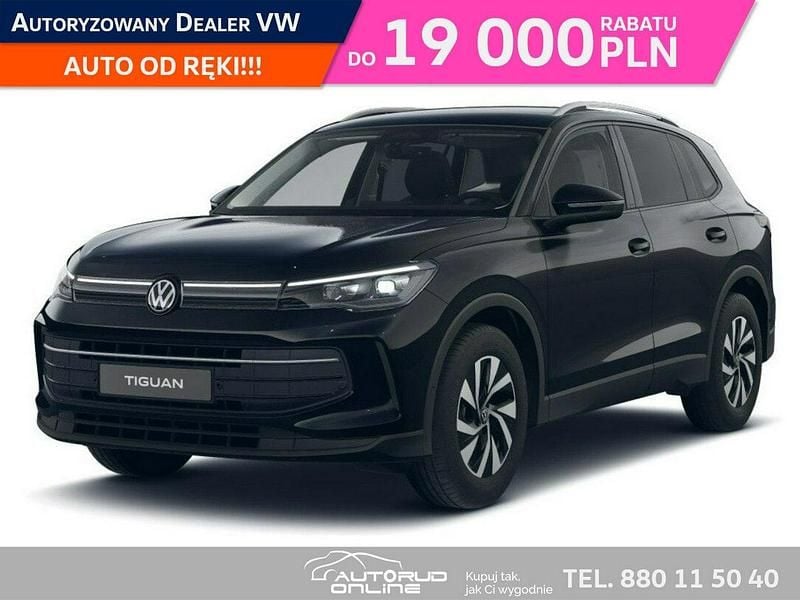 Czarny (metalik) Nowe 2025 VW Tiguan SUV | 157 240 zł (Super Cena) - Obraz 1/4