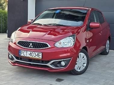Bordowy Używany 2018 Mitsubishi Space Star Hatchback | 29 990 zł (Uczciwa cena) - Obraz 1/4