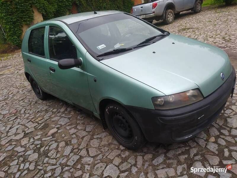 Zielony Używany 2001 Fiat Punto Hatchback | 2222 zł (Uczciwa cena) - Obraz 1/3