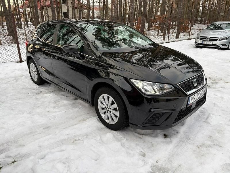 Używany Seat Ibiza 95 KM (69 kW) 2018 Czarny Hatchback