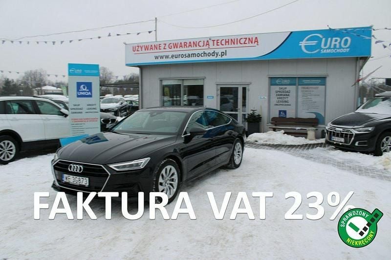 Czarny Używany 2021 Audi A7 Hatchback | 156 899 zł (Uczciwa cena) - Obraz 1/4