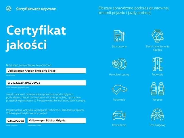 Używany 2023 VW Arteon | 164 900 zł (Uczciwa cena) - Obraz 1/1