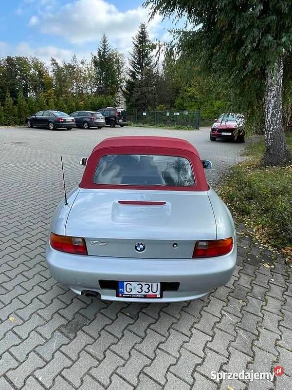 Srebrny Używany 1997 BMW Z3 Kabriolet | 51 500 zł - Obraz 1/4