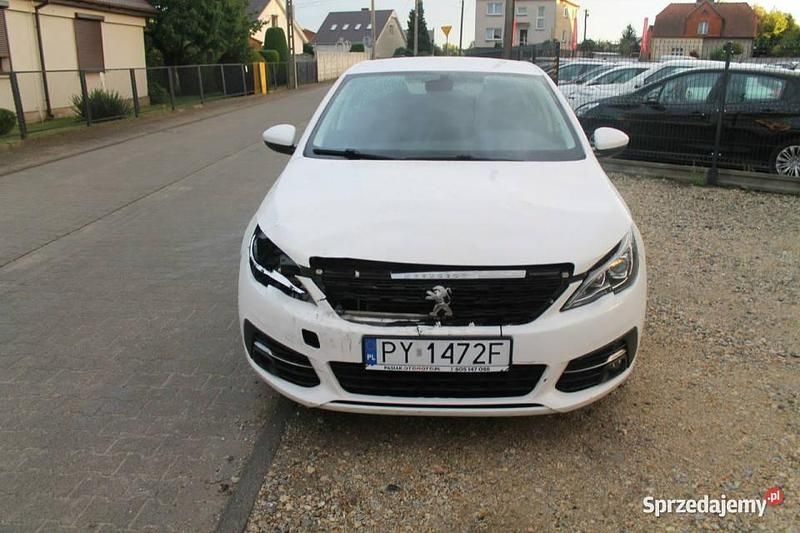 Biały Używany 2019 Peugeot 308 Sedan/Limuzyna | 22 900 zł - Obraz 1/4