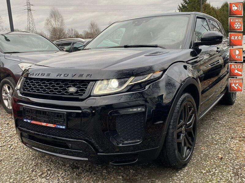 Szary Używany 2017 Land Rover Range Rover evoque Dynamic SUV | 109 000 zł (Uczciwa cena) - Obraz 1/4