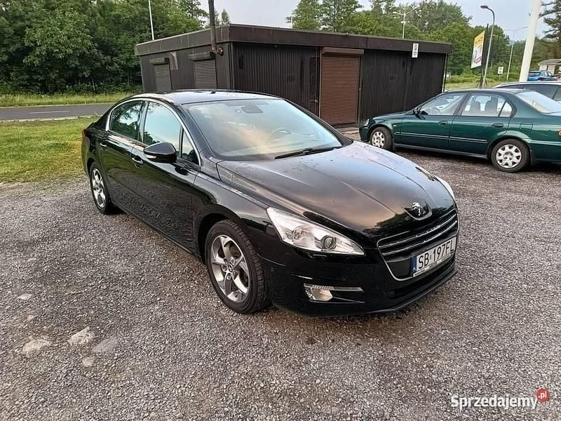 Używany Peugeot 508 2014 Czarny Sedan/Limuzyna