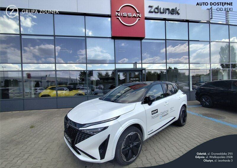 Biały Używany 2024 Nissan Qashqai SUV | 162 000 zł - Obraz 1/4