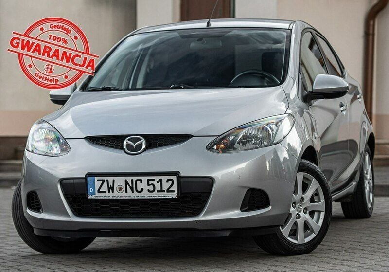 Szary (metalik) Używany 2009 Mazda 2 Hatchback | 17 700 zł (Uczciwa cena) - Obraz 1/4