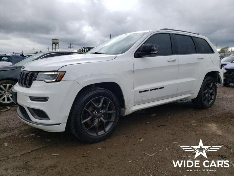Biały (metalik) Używany 2020 Jeep Grand Cherokee Limited SUV | 67 300 zł - Obraz 1/4