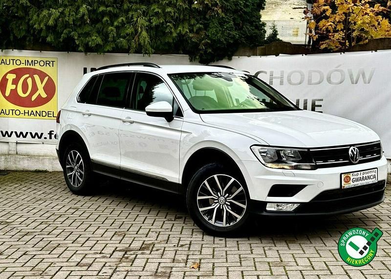Biały Używany 2016 VW Tiguan SUV | 72 900 zł (Dość drogi) - Obraz 1/4