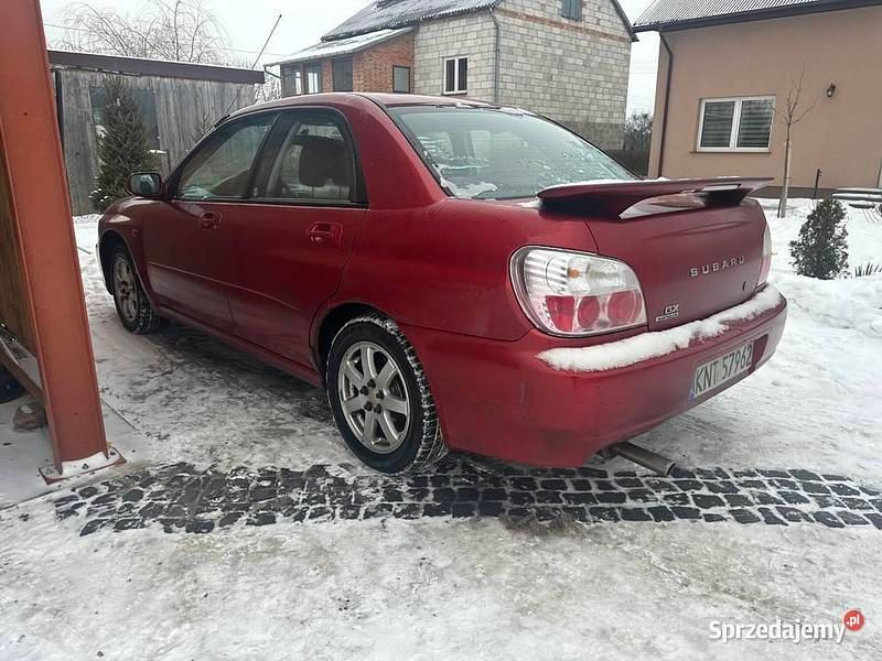 Używany Subaru Impreza 2001 Bordowy Sedan/Limuzyna