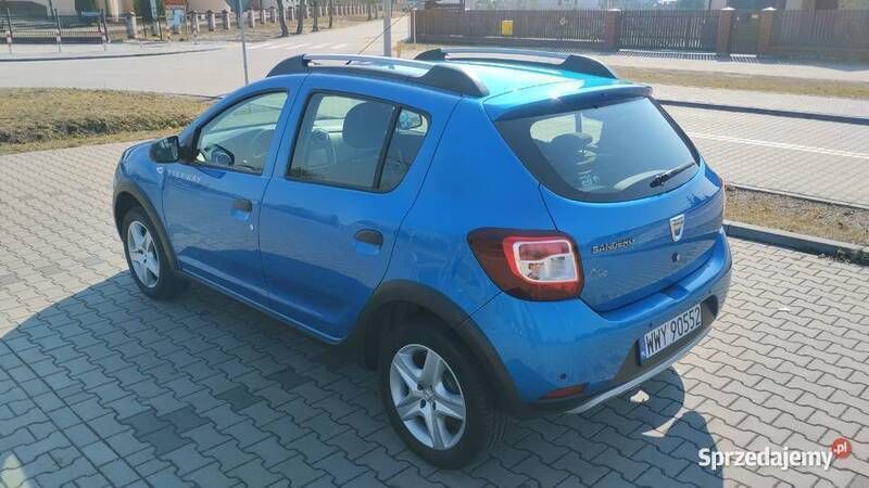 Niebieski Używany 2016 Dacia Sandero Stepway Hatchback | 29 900 zł (Uczciwa cena) - Obraz 1/4