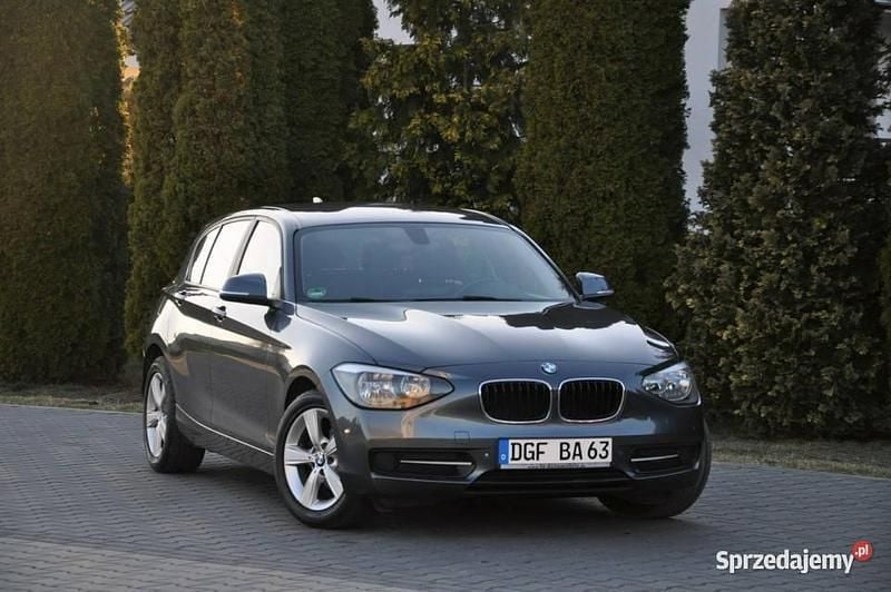 Szary Używany 2013 BMW 118 Sport Line Hatchback | 29 900 zł (Dość drogi) - Obraz 1/4