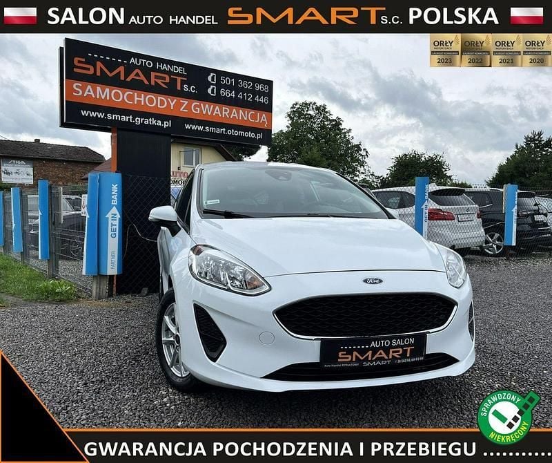 Biały Używany 2018 Ford Fiesta Hatchback | 33 900 zł (Uczciwa cena) - Obraz 1/4