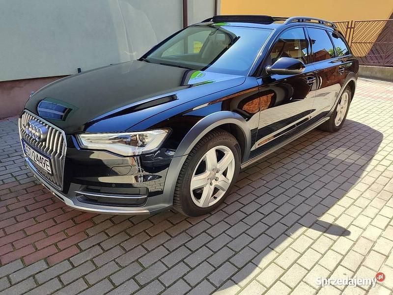 Czarny Używany 2018 Audi A6 Allroad Premium Kombi | 109 900 zł - Obraz 1/4