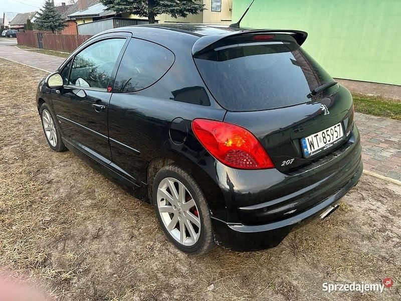 Używany Peugeot 207 120 KM (88 kW) 2008 Grafitowy Coupe
