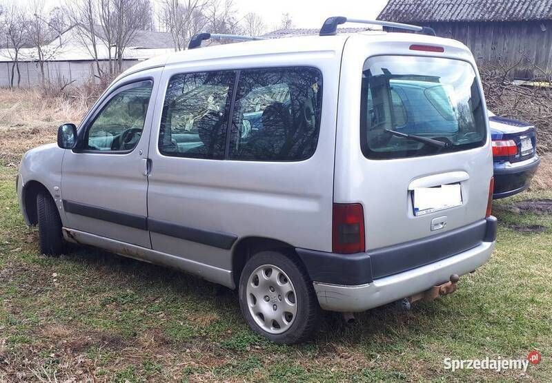 Używany Peugeot Partner 2007 Srebrny Minivan