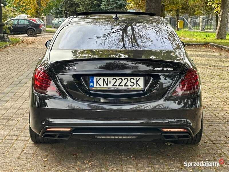 Czarny Używany 2016 Mercedes S63 AMG AMG Sedan/Limuzyna | 329 900 zł - Obraz 1/4