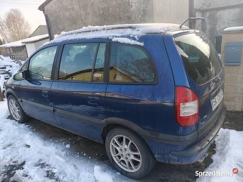 Używany Opel Zafira 2003 Niebieski Minivan