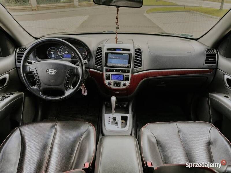 Czarny Używany 2008 Hyundai Santa Fe SUV | 28 000 zł (Uczciwa cena) - Obraz 1/4