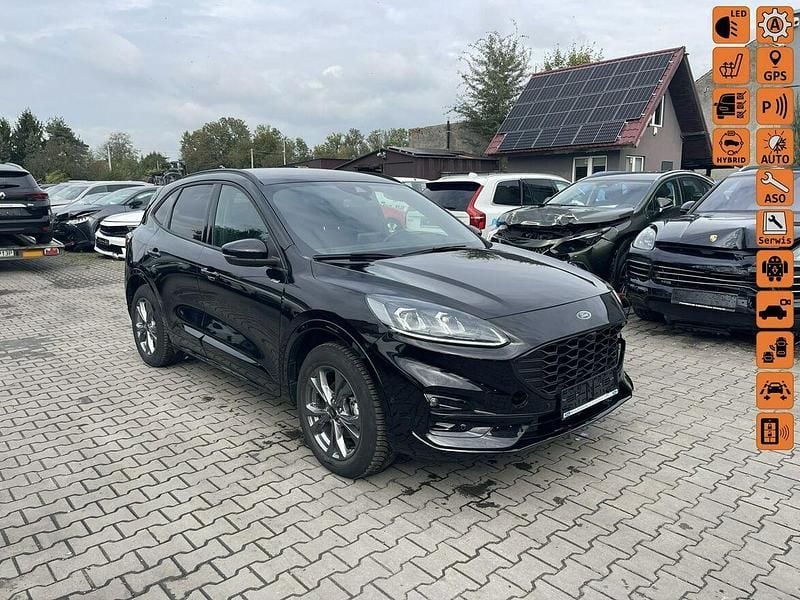 Czarny Używany 2023 Ford Kuga ST-Line SUV | 77 900 zł - Obraz 1/4