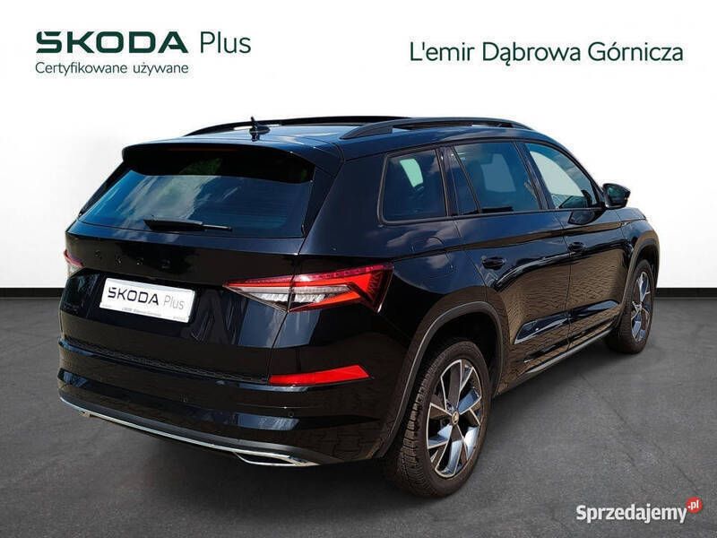 Czarny Używany 2024 Skoda Kodiaq SportLine SUV | 160 900 zł (Dobra cena) - Obraz 1/4