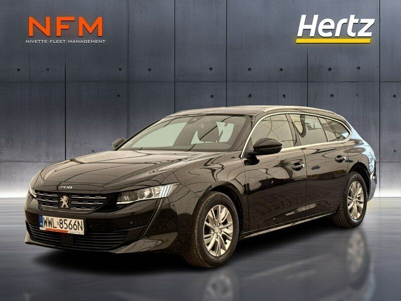 Czarny Używany 2020 Peugeot 508 Active Kombi | 69 500 zł (Uczciwa cena) - Obraz 1/3