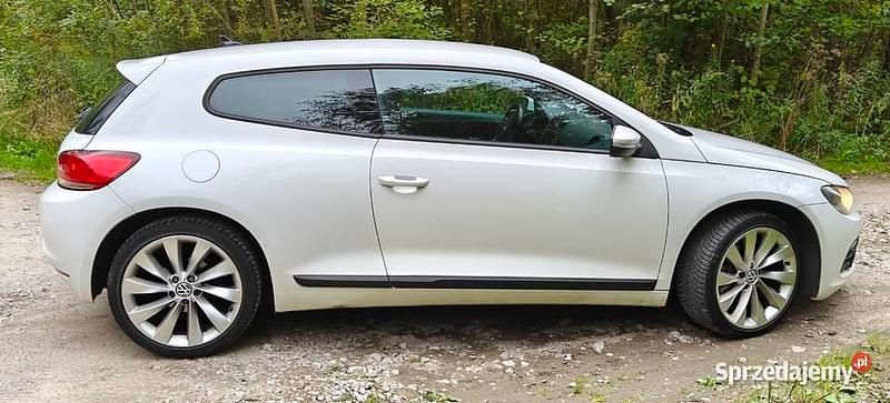 Biały Używany 2008 VW Scirocco Coupe | 19 700 zł - Obraz 1/4